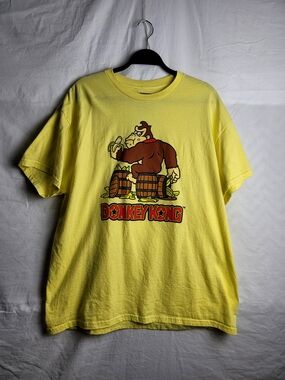 Nintendo Donkey Kong Yellow Graphic Tee